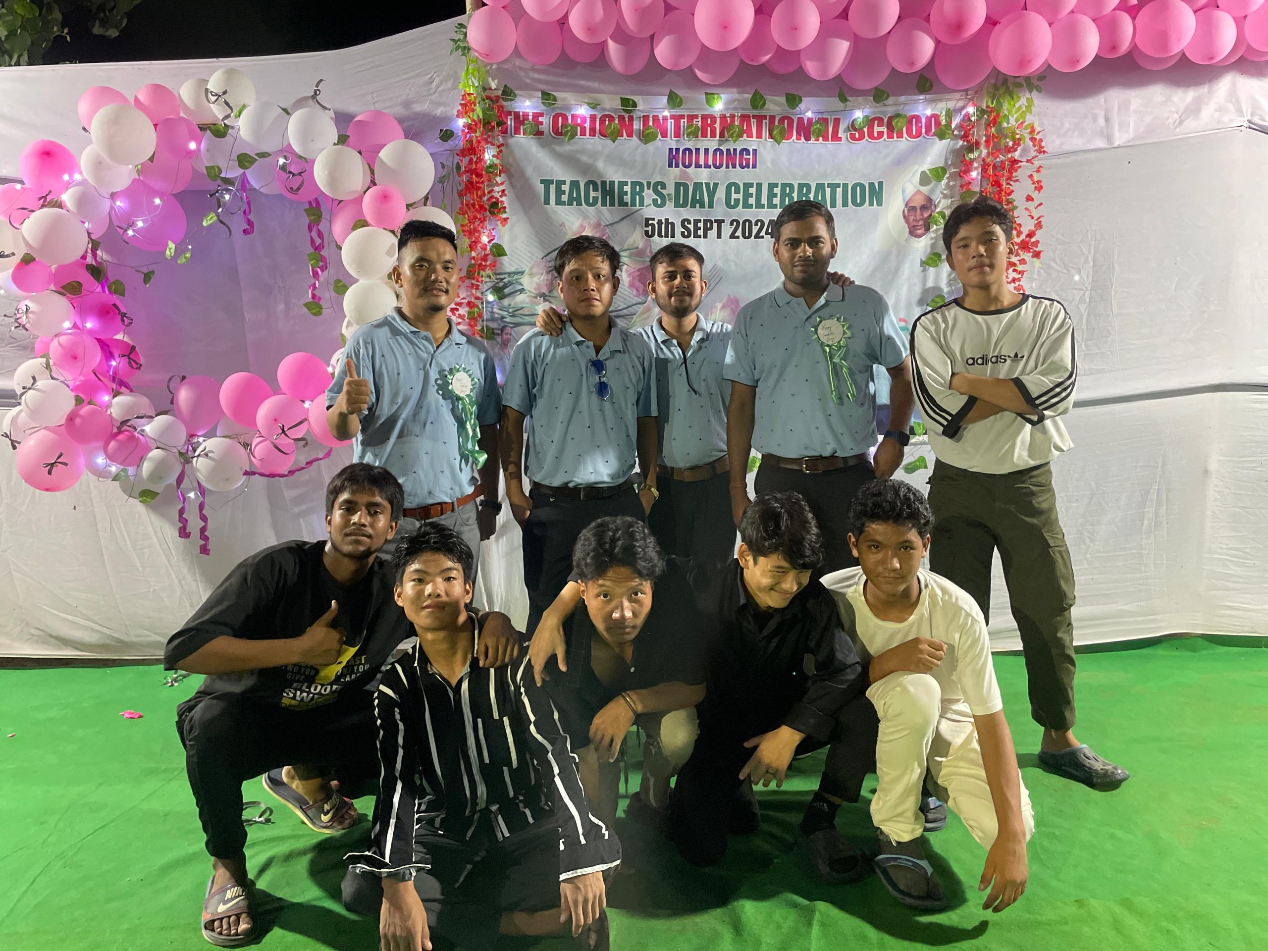 Students on campus