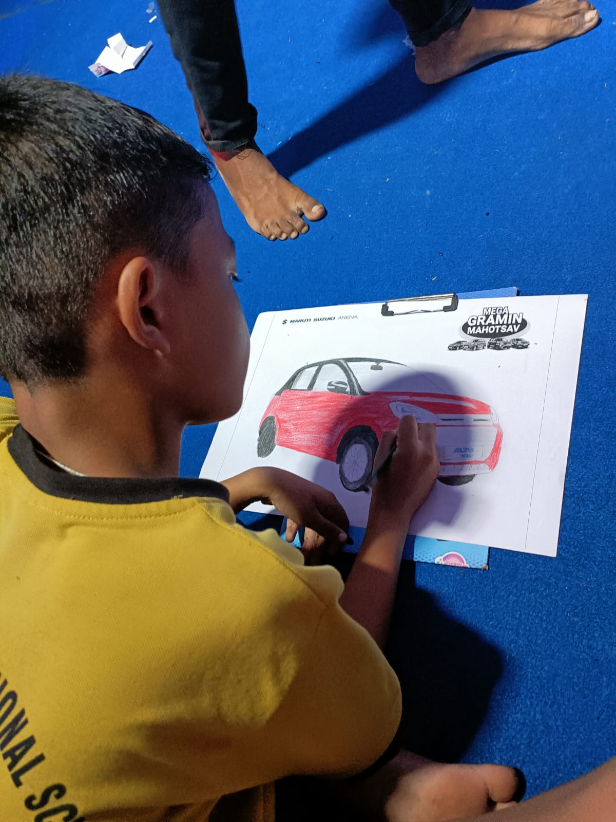 Students learning